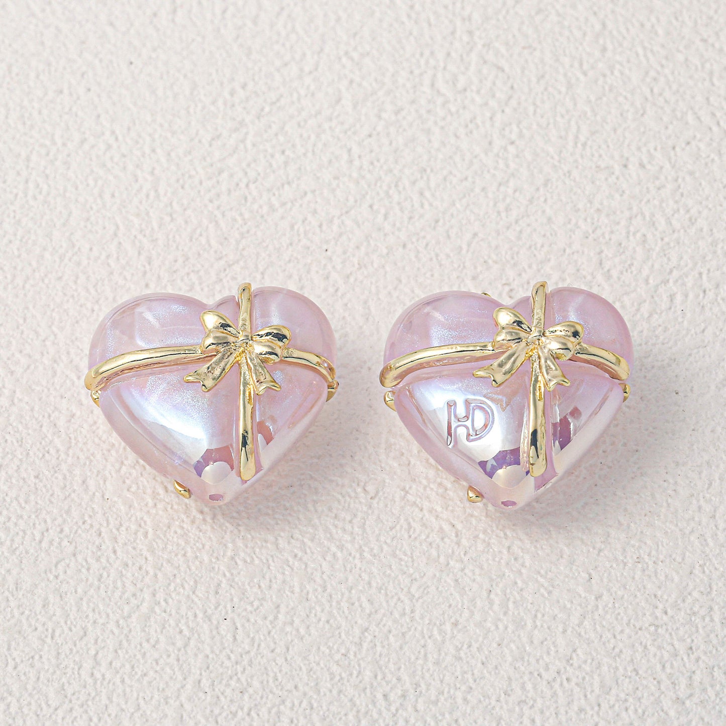 『V005 HDPEARL』Heart ABS+合金 26mm