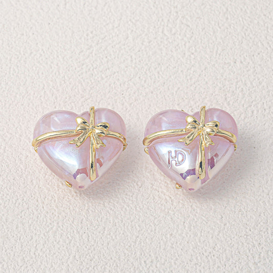 『V005　HDPEARL』Heart　 ABS＋合金　26mm